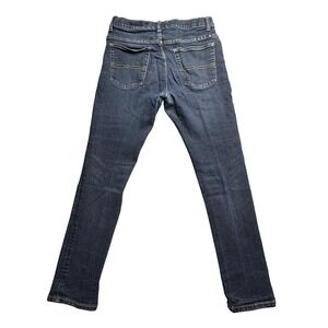 Lucky Brand Jeans Boys 16 Dark Wash Authentic Skinny Adjustable Waist Stretch